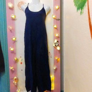 Buenos Ninos (M) Lightweight Navy Jumpsuit